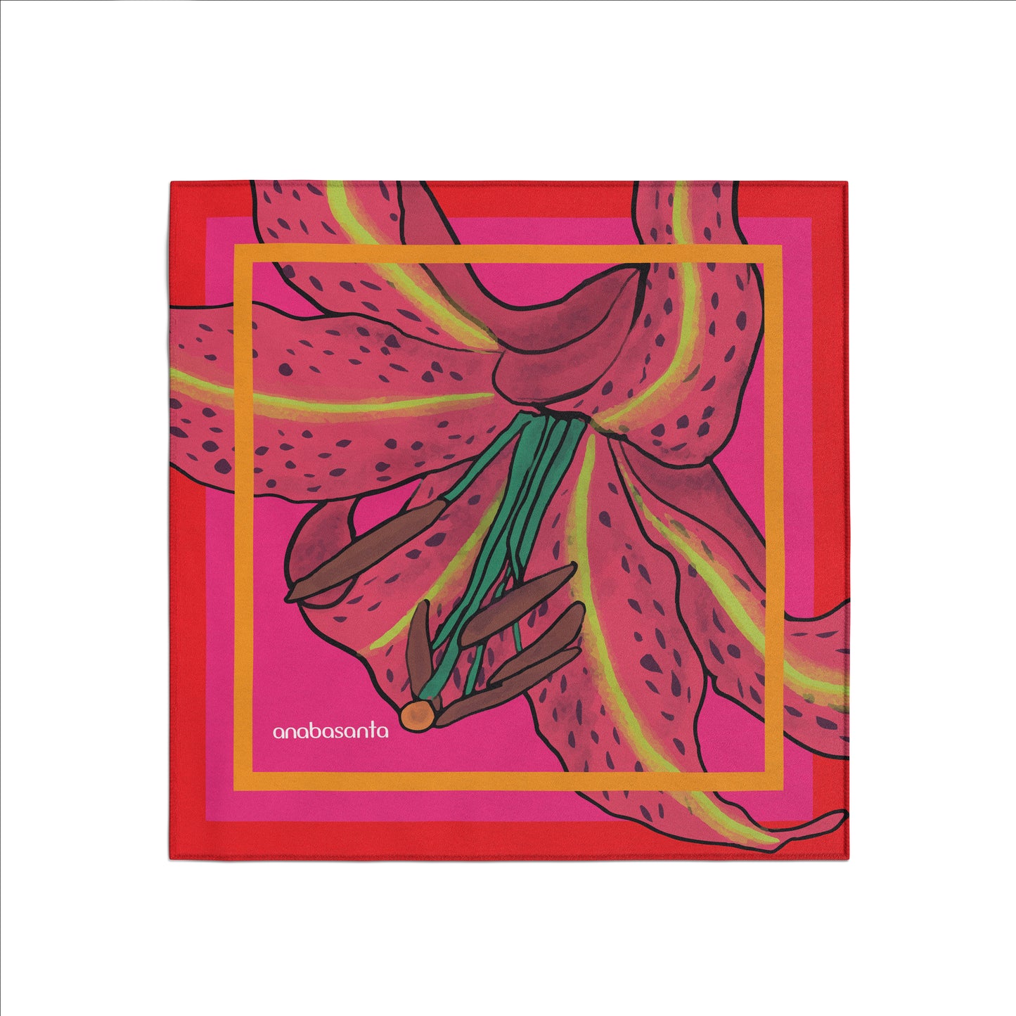 Pañuelo Lirio 70