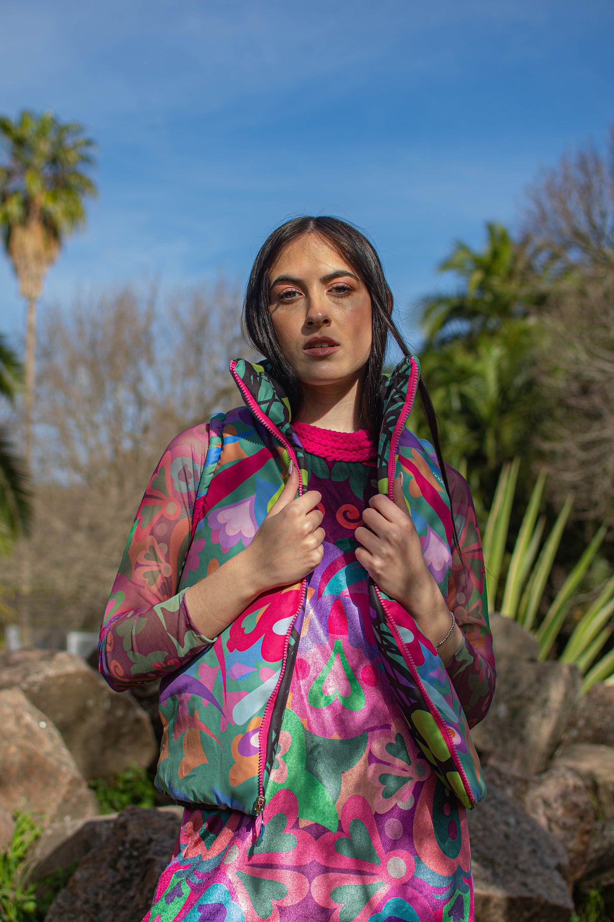 Chaleco Géminis Reversible