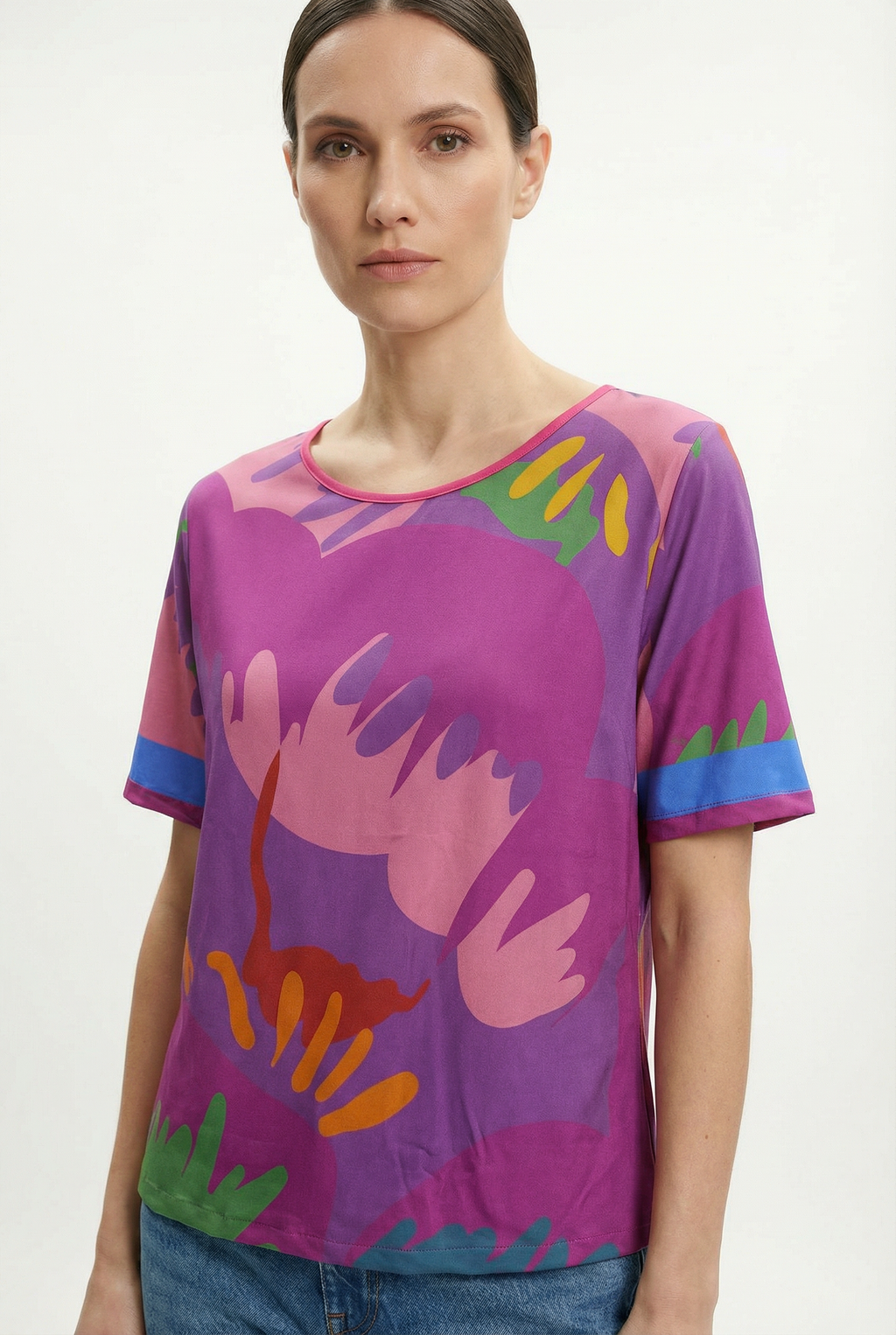 Remera Pensamiento summer purpura