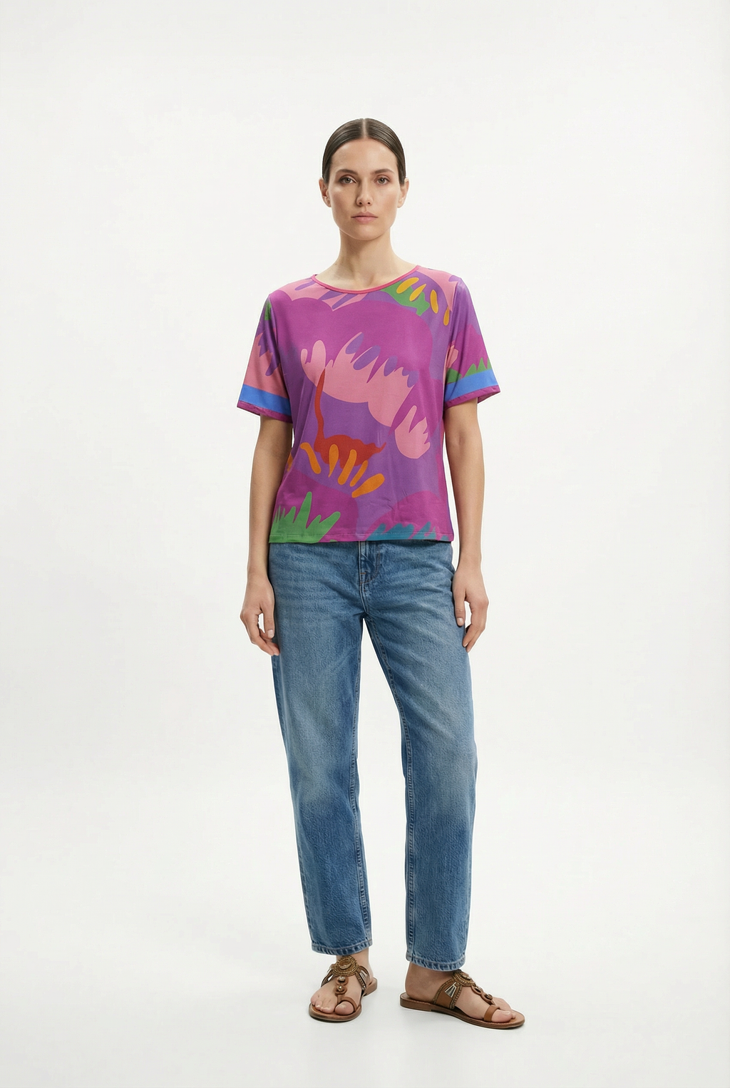 Remera Pensamiento summer purpura