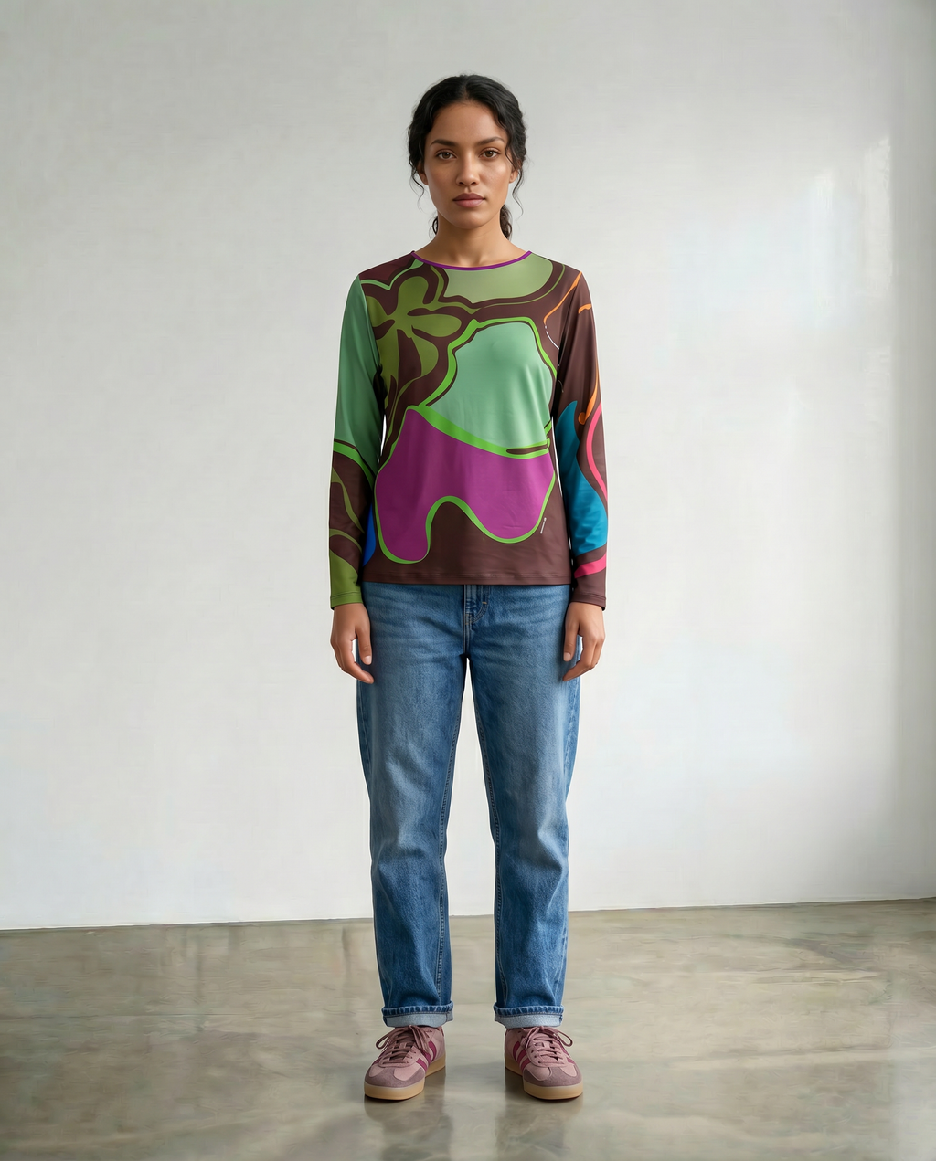 Remera RAÍZ Veranillo tostado