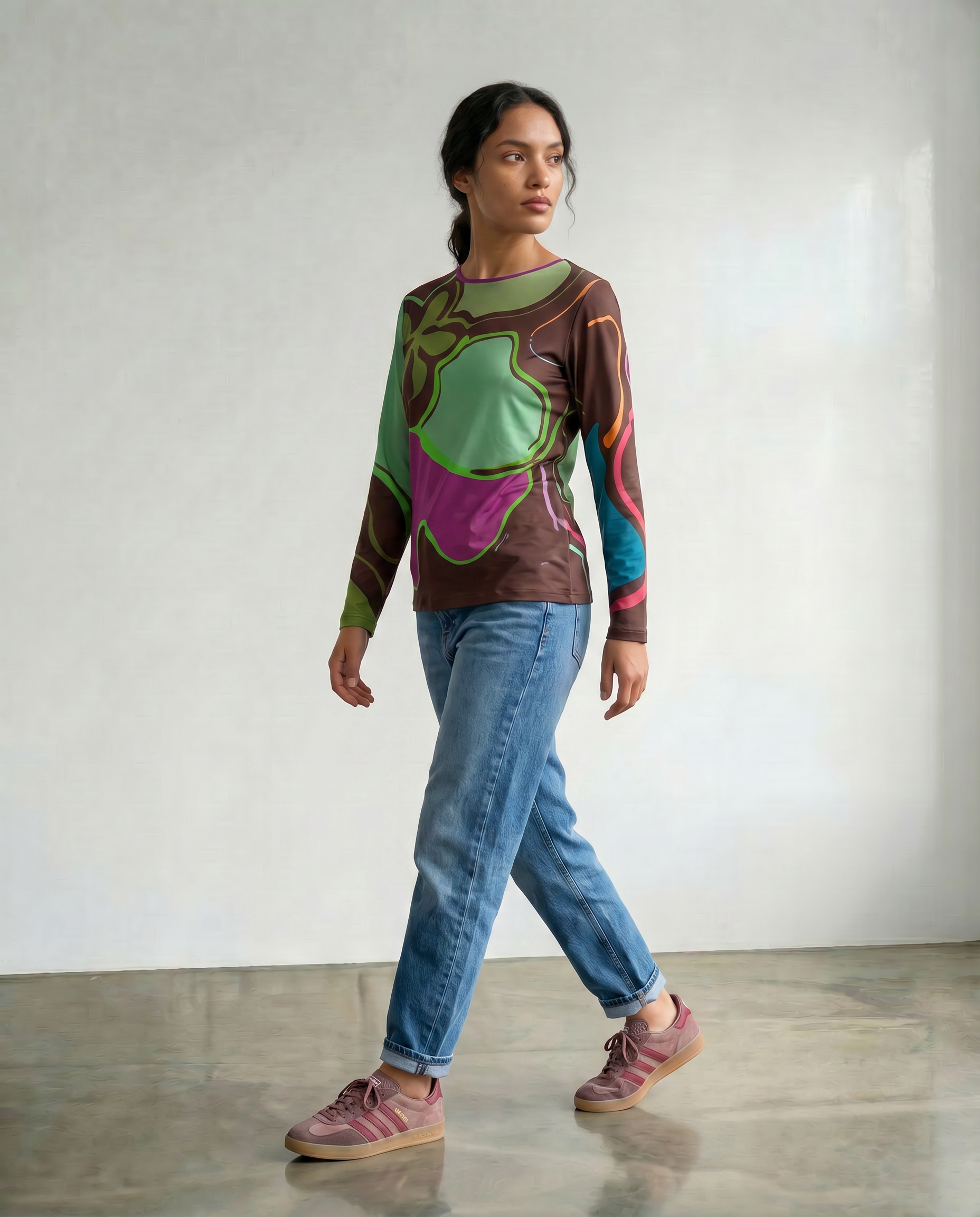 Remera RAÍZ Veranillo tostado
