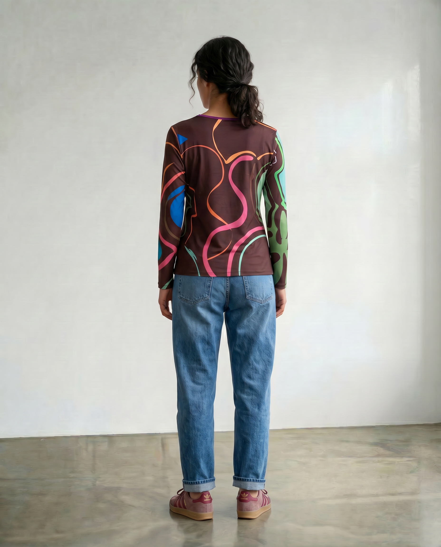 Remera RAÍZ Veranillo tostado