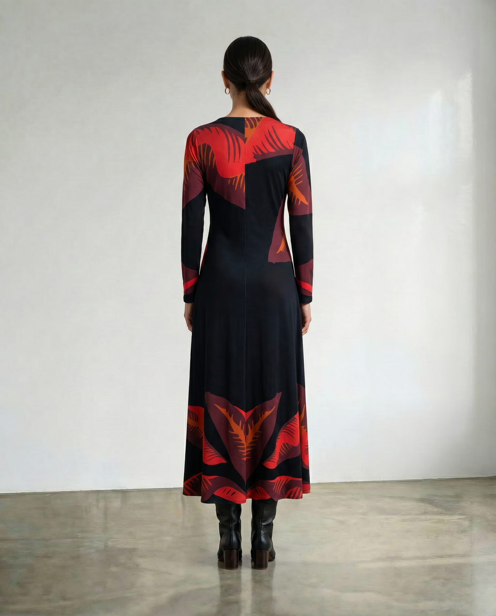 Vestido Hojas