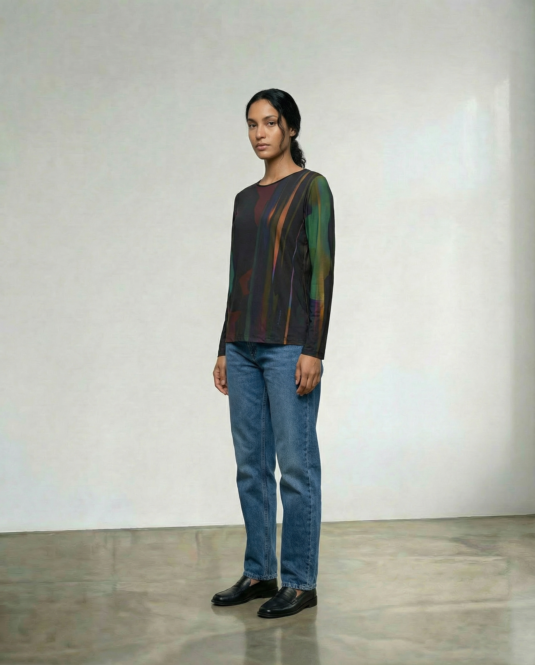 emera estampada corteza diseño exclusivo Ana Basanta Uruguay. lateral moda consciente
