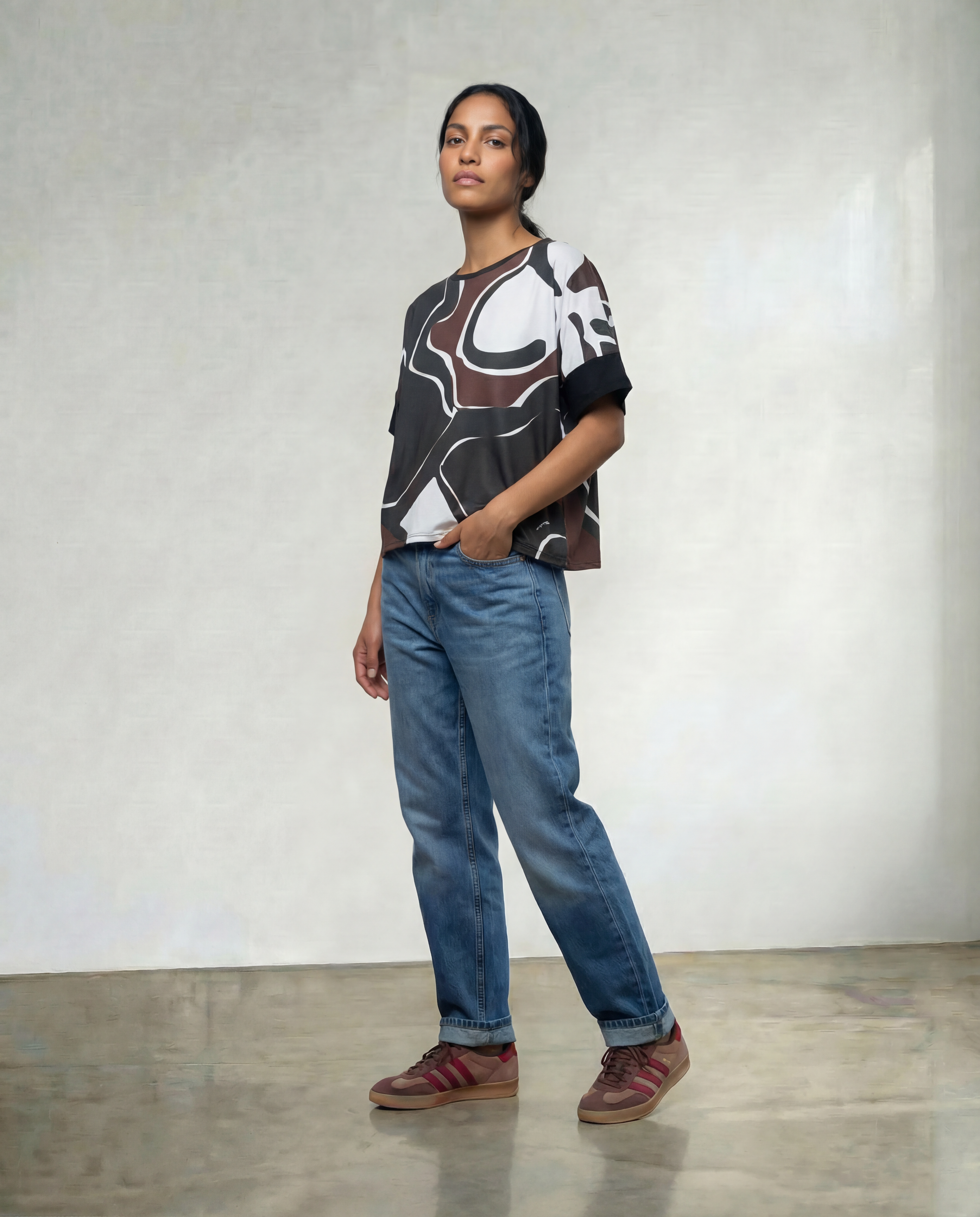 Remera Poncho Raíz
